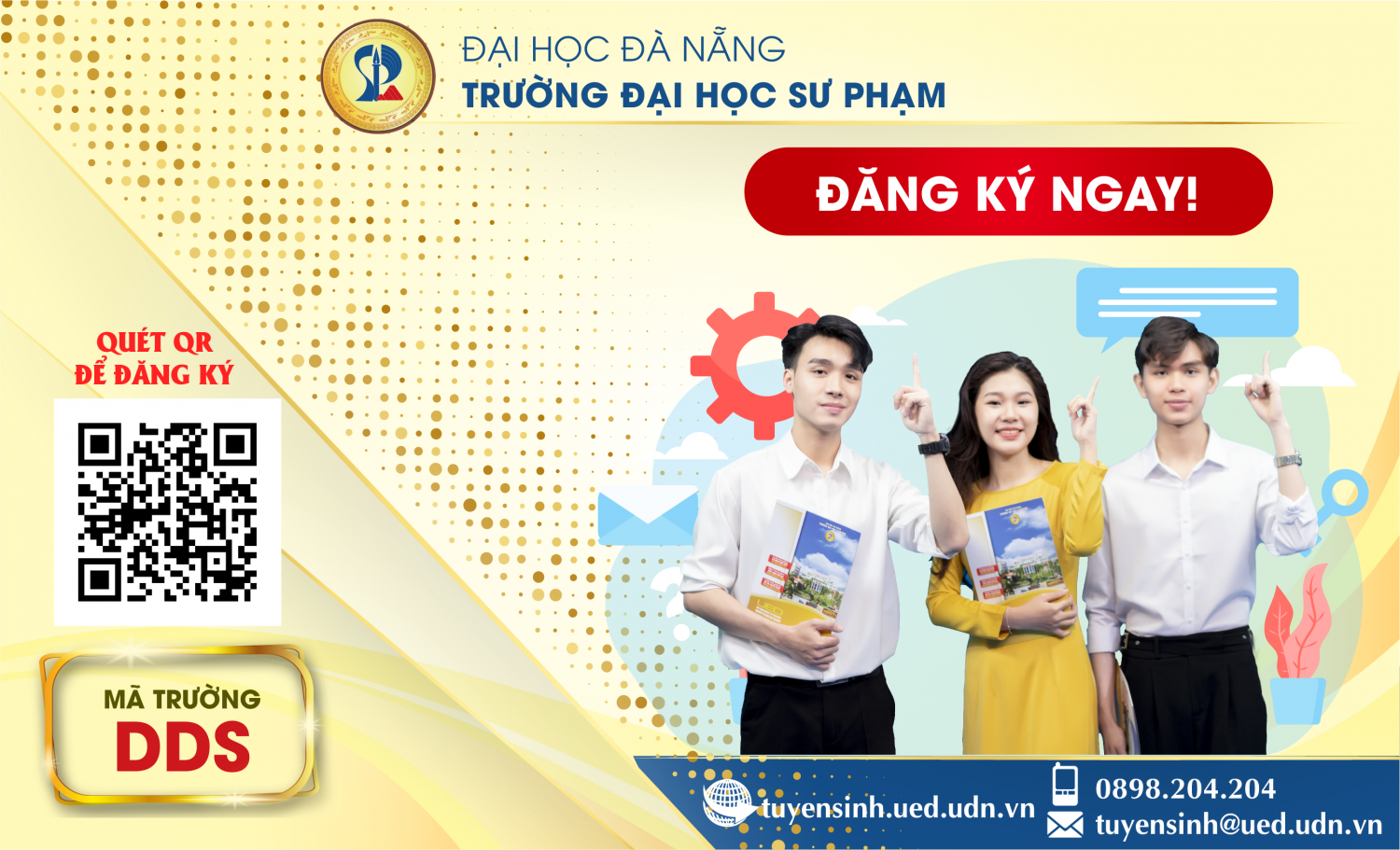 Thông tin tuyển sinh 2023 - Khoa Hóa học – Trường Đại học Sư Phạm – ĐHĐN