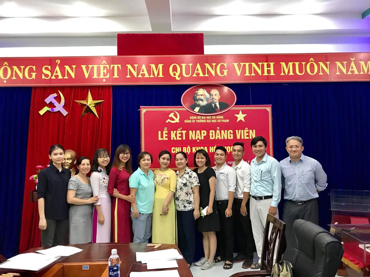 Lễ kết nạp Đảng viên 2018