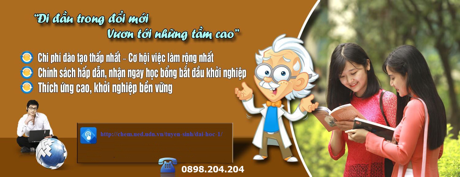 THÔNG TIN TUYỂN SINH 2018- KHOA HÓA HỌC